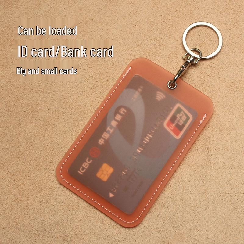 Transparenter tropfenförmiger Ausweishalter & Aufzugskartenhülle