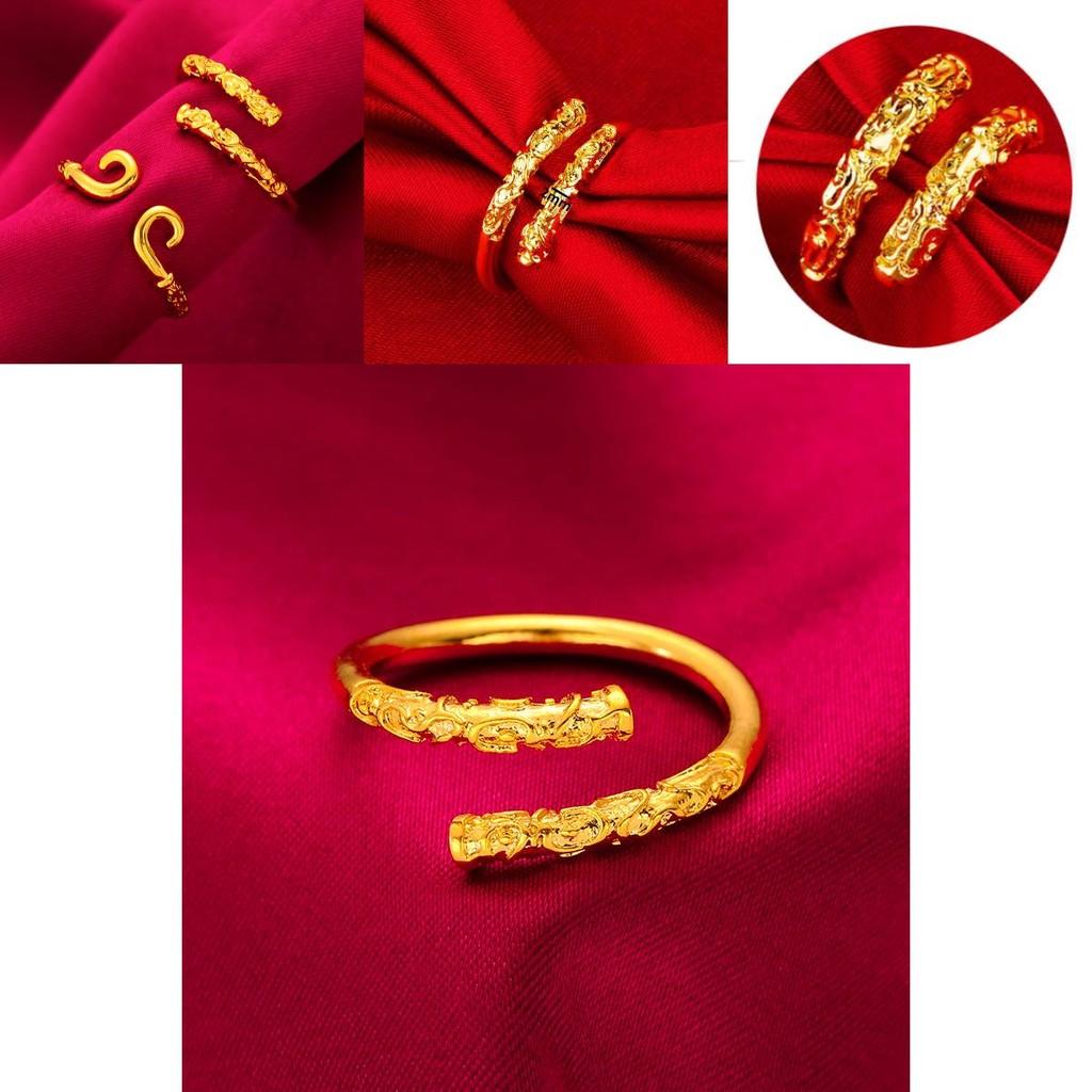 Artistic Copper Ring Celebrating The Legendary Golden Staff Design Suitable For Any Gender