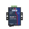 ZLAN Industrial RS232/422/485 Serial to Fiber Optic Converter