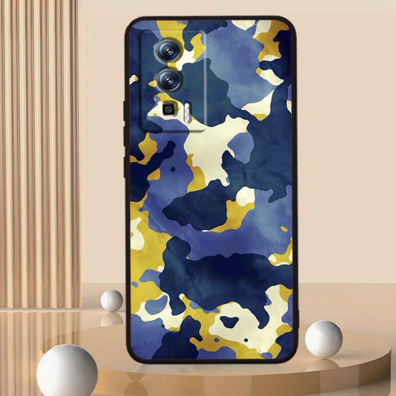 

Creative camouflage pattern Phone Case For Xiaomi Redmi 12 13C 12C 13 10C 9T A2 9A 9C 7A Note 10S 8T 10 9 8 Pro 4G 5G Black Redmi 12C