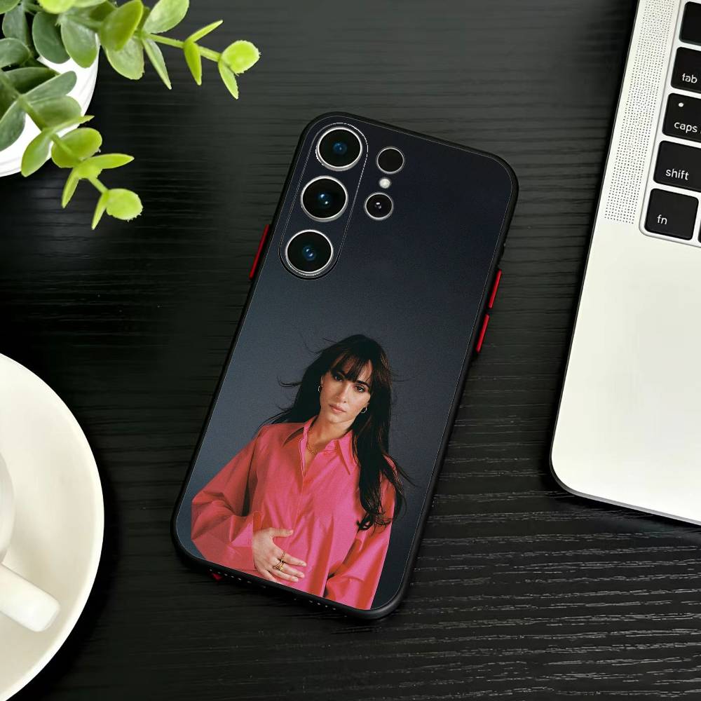 A-Morales A-Alpha Phone Case For Samsung S26,S25,S24,S23,S22,S21,S20,Ultra,Plus,FE Black Soft Cover