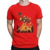 Ragnaros Rock-Magma Men's Shirt World Of Warcraft Funny T-Short Sleeve Round Collar T-Shirts Pure Cotton Birthday Gift Clothing