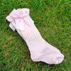 0-3T Newborn Baby Girl Bowknot Middle Tube Socks Bow Knee High Long Cotton Lace Baby Socks Comfortable Children Princess socks