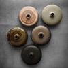 Vaso Zen Antico Stile Giapponese Gres Piantina Idroponica Piccolo Vaso Ceramica Decorazione Tavolino Vasi