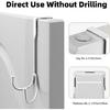 Stainless Steel Hanger For Jackets Scarves Practical Over The Door Hooks For Organizing Clothes Accessories