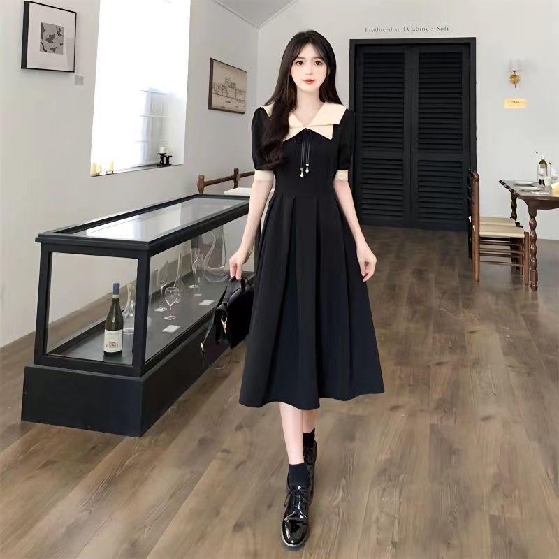 2026 Summer Hepburn Style Plus Size A-line Dress: Versatile, Fashionable, Age-Defying Women's Skirt