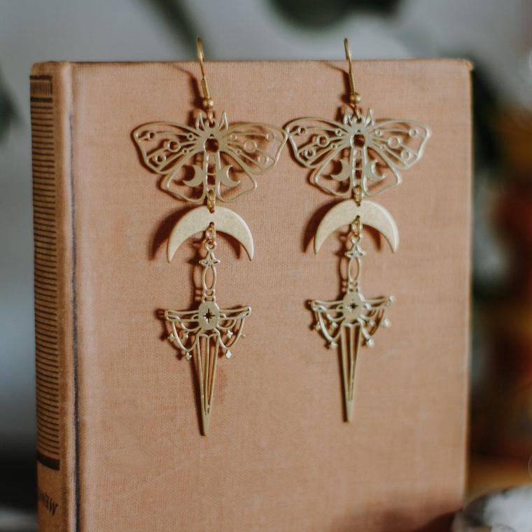 Bohemian Animal Earring Set With Gold Plating For Women Summer