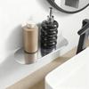 Wall Mounted Wall Floating Shelf Rectangular Spice Rack Bathroom Storage Rack  for Living Room