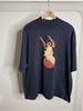 Kanye West Jesus Is King T-shirt in Cotone a Manica Corta Blu Navy Unisex S-5XL VN1121 T-shirt Unisex