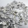 5Pcs Natural Herkimer Diamond Quartz Crystal - Raw Irregular Shaped Stone For Reiki Healing And Home Decor Collectible Stones