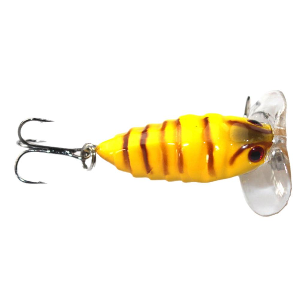 Hook Bionic Bait Multicolour Fishing Bass Blackfish Catfish Herring Tilapia Carp