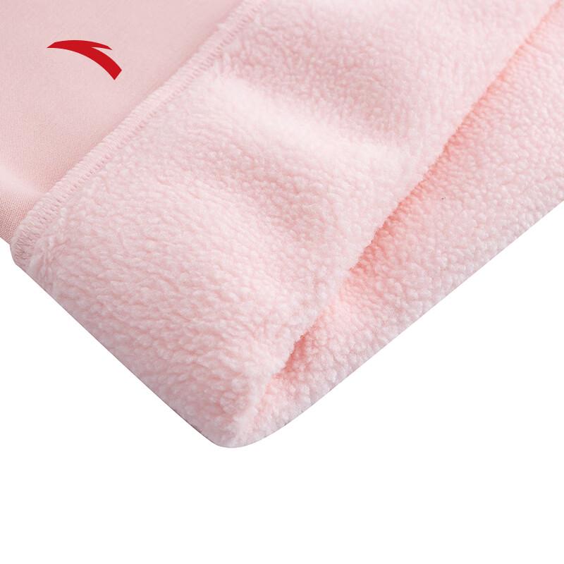 ANTA Fleece-Lined Crewneck Pullover Sweatshirt