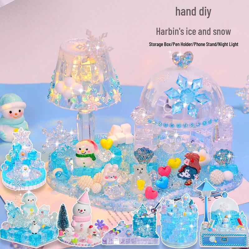 

DIY Kids Crystal Night Light Ice Cube Toy - Popular Handmade Gift