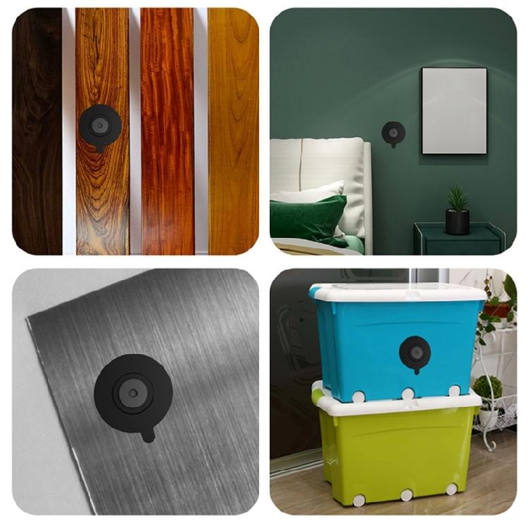 Aluminiumlegierung Saugfußhalterung mit 17mm Kugelkopfbefestigung für Action-Kameras auf verschiedenen Materialoberflächen