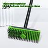 Garden Path Grout Cleaner 3-in-1 Deck Brush Floor Scrub Brush with Long Handle Detachable Stand-Up Cleaning Weed for Outdoor Stone Joints