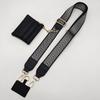 Versatile Adjustable Women's Bag Personalized Wide Oblique Span Strap with Bag Mobile Phone Strap Gasket Circle Lanyard