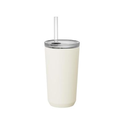 KINTO To-Go Tumbler 480ml White with Straw 20241