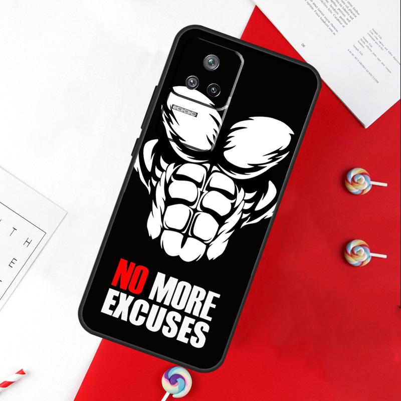 Bodybuilding Gym Fitness Cover For Xiaomi 14T 11T 12T 13T Pro 13 14 15 Ultra POCO X7 Pro X3 X5 X6 F5 F6 M6 Pro Case