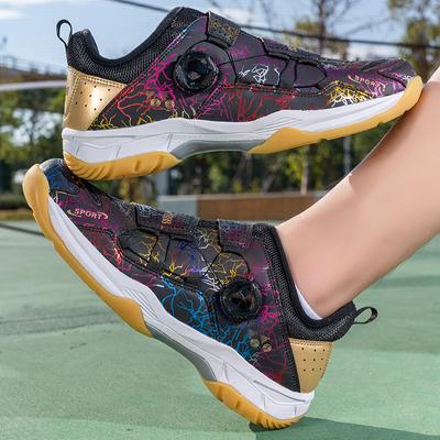 2024 Mens Badminton Shoes Casual Anti Slip Breathable Outdoor Running Training Shoes Field Sports Tennis Sneakers Men