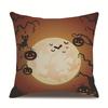 Halloween Linen Pillow Cover Printed Pillow Cover