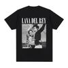 Singer Lana Del Rey T Shirt Ultraviolence Music Album Tshirt Unisex Wounisex Hip Hop Vintage Short Sleeve T Shirts Gothic Streetwear