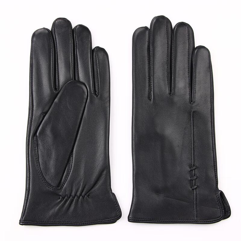 

Hengyuanxiang Women s Warm Goatskin Gloves L
