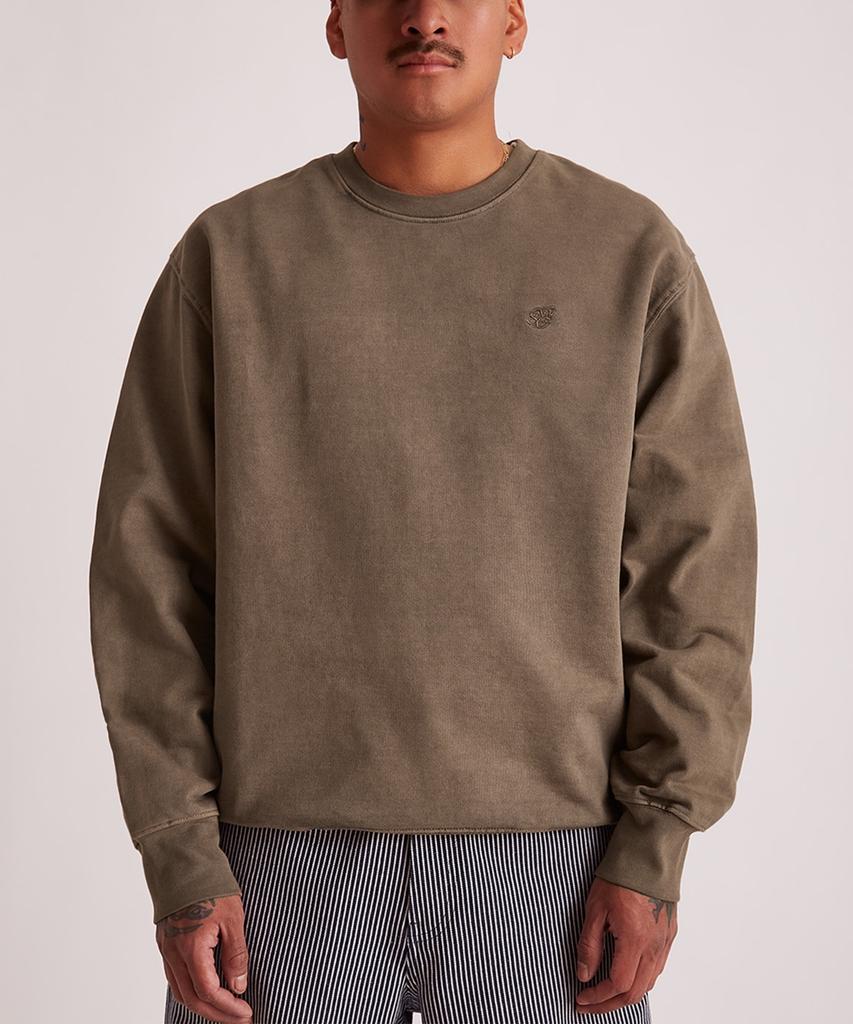 Seleodeinyuyogsiti (U) Bowery Sweatshirt Bowery Snyc Pigment Dyed Crew