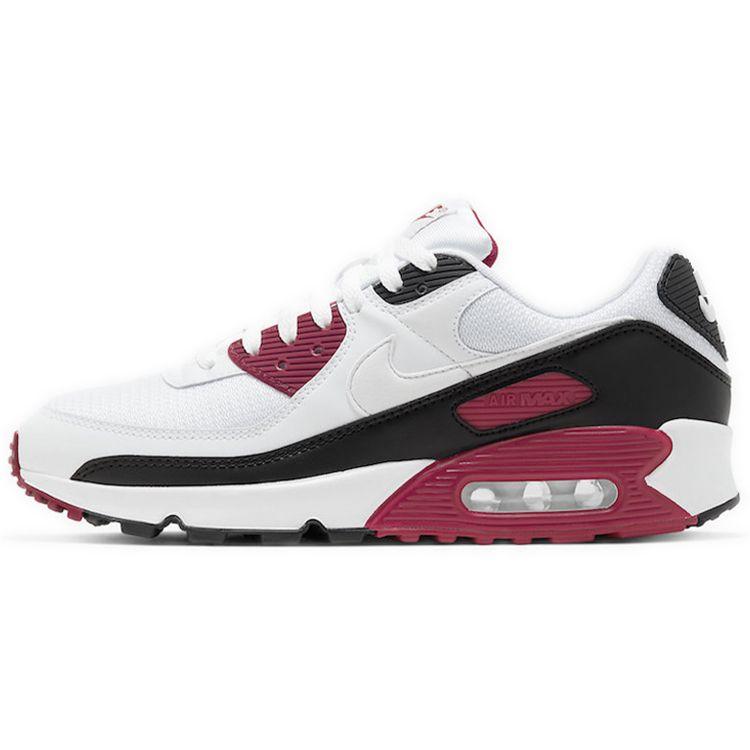 

Nike Air Max 90 New Maroon Unisex Sneakers White Black CT4352-104