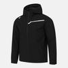 Descente Training 2-Layer Lined Zip-Up Hooded Jacket Black Sr121Tjk13