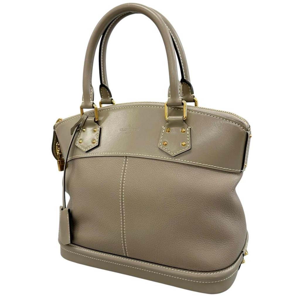 Louis Vuitton Lockit PM M91790 Handbag Gray Women Suhari Used