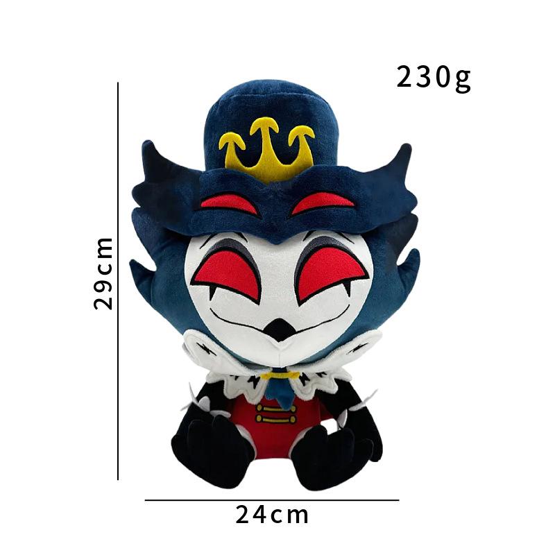 Sir Pentious Plush Toy Angeles Hazbines Eles Helluvaed Boss Plushies Doll Alastores Hazbines Eles Merch Birthday Gift