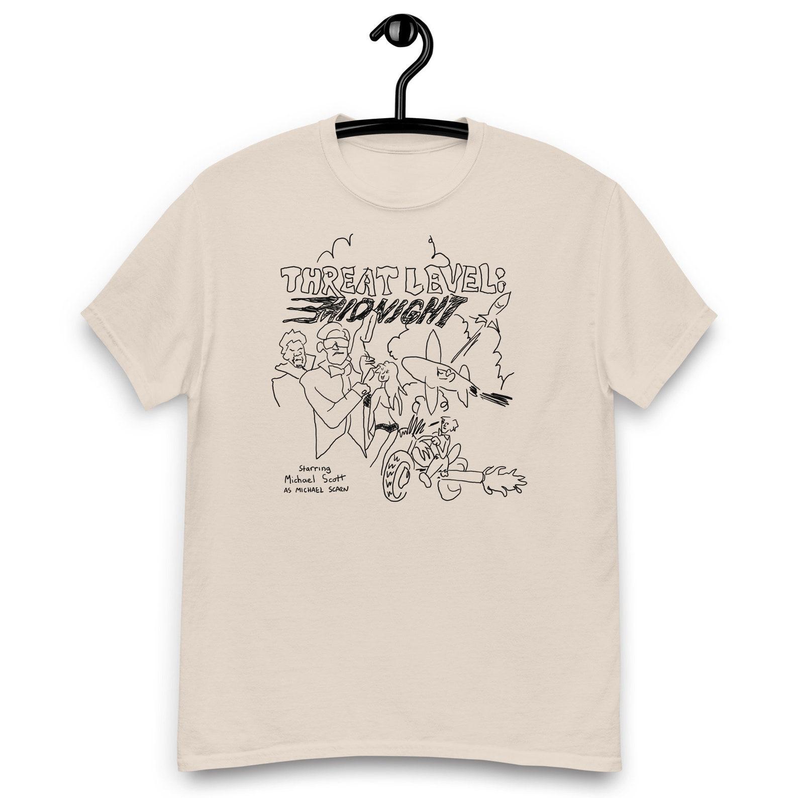 The Office (US) TV Series - Threat Level Midnight Sketch T-shirt S