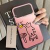 Funny Cat Clear Couple Paired Back Phone Cover Case for iPhone 17 Pro Max 16 11 14 XR XS Air 13 Pro 12 15 Plus