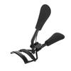 Professional Stainless Steel Eyelash Curler Silicone Ring Pad Eye Lash Curling Tool Black