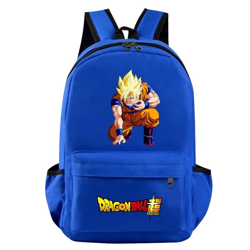 Anime Dragon Ball Printed Boy Girl Schoolbag Student Boy Girl Schoolbag Document Bag Children Teenager Breathable Bagpack Waterproof School Bag