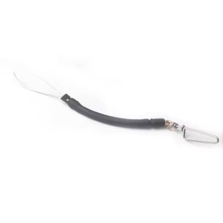 Factory Direct Sale Spearfishing Accessories Product Short Shock Cord with Snap Clip Swivel with Pigtail Clip