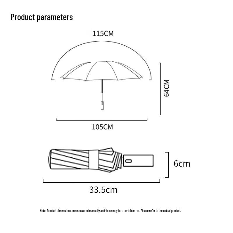 YUHANG Automatic Inverted Car Umbrella