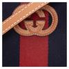 Gucci handbag Interlocking Double G logo detachable and adjustable shoulder strap Cotton and canvas with leather trim Tote bag Tote bag shopping bag