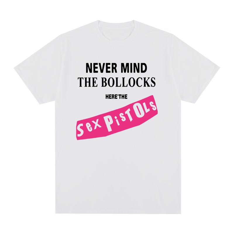 Sex Pistols Vintage T-shirt Never Mind The Bollocks Cotton Men T shirt New TEE TSHIRT Womens tops Unisex