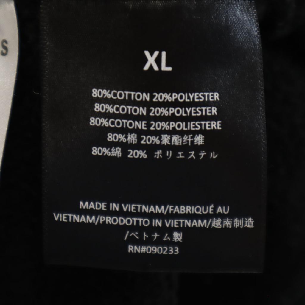 ESSENTIEL Long sleeve Print logo Sweatshirts XL black Back brushed Men's Used