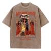 Witches Brew Coffee Black Magic Washed Retro Snow Mens T Shirt Summer Clothes Casual Tee Clothes T-Shirt Cotton Breathable Tops 260722