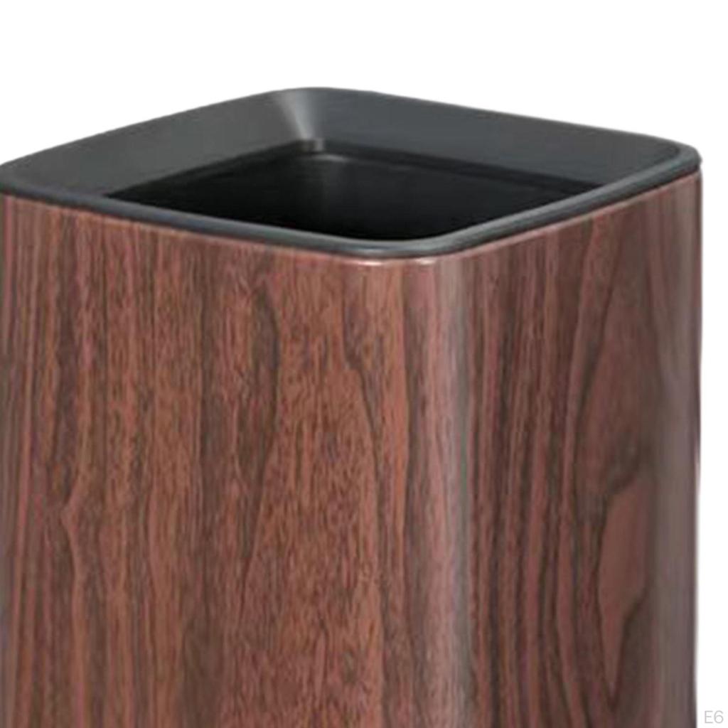 Modern Stainless Steel Garbage Can for Bedroom and Bathroom