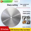 Fengye 20" Double-Head Aluminum Saw Machine Blade, 120T - Designed for Industrial Aluminum, Radiators & Automotive Materials