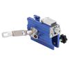 Portable Crank Chainsaw Sharpening Jig Blue Household Chainsaw Tooth Grinder Precise Sharpening Kit for Chainsaw