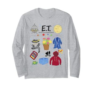 E.T. Symbolic Movie Prop Long Sleeve T-Shirt