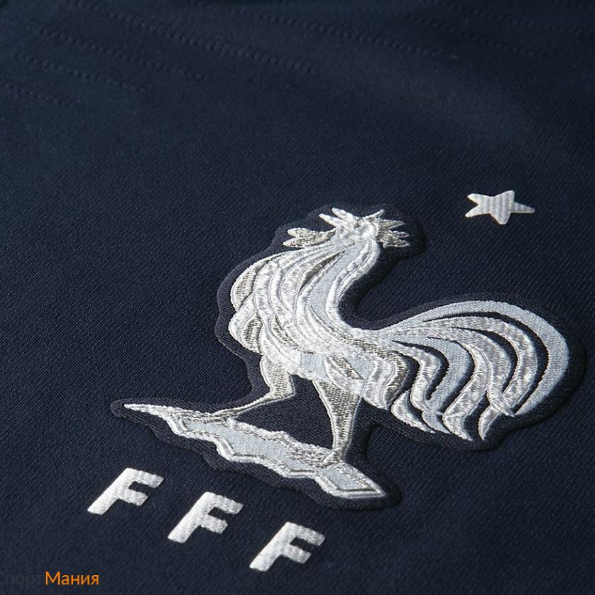 Nike 2018 World Cup France Home Player Edition Crew Neck Logo Short Sleeve Football Shirt Men Tops Blue 893874-451