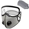 Unisex Reusable Face with 10 Replaceable Filter Inserts, Breathable for Outdoor Work and Daily Use
