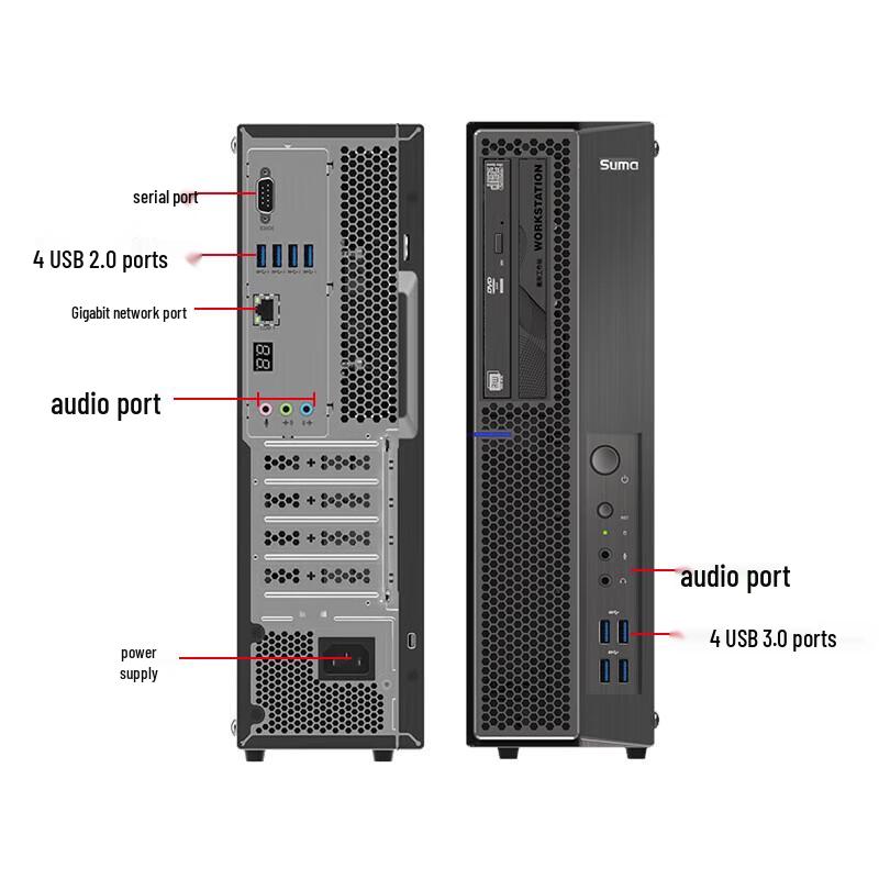SuMa Tiankuo T40 Domestic Xinchuang Workstation PC (CN version)