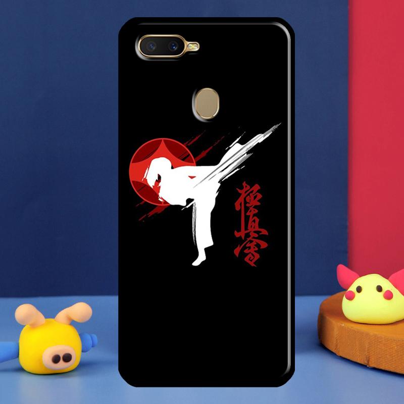 

Kyokushin Karate Symbol For Oppo A54 A57 S A78 A58 A98 A5 A9 A91 A15 A16 A17 A52 A72 A76 A96 A74 A94 A77 Phone Case OPPO A5 2020