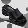 Fashion Fashion Eva Chunky Platform Wedge High Heel Slippers Non Slip Outdoor Slides Women 2025 Summer Sexy Soft Sole Sports Sandals